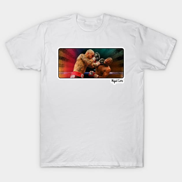 Miguel Cotto T-Shirt by Jadielc